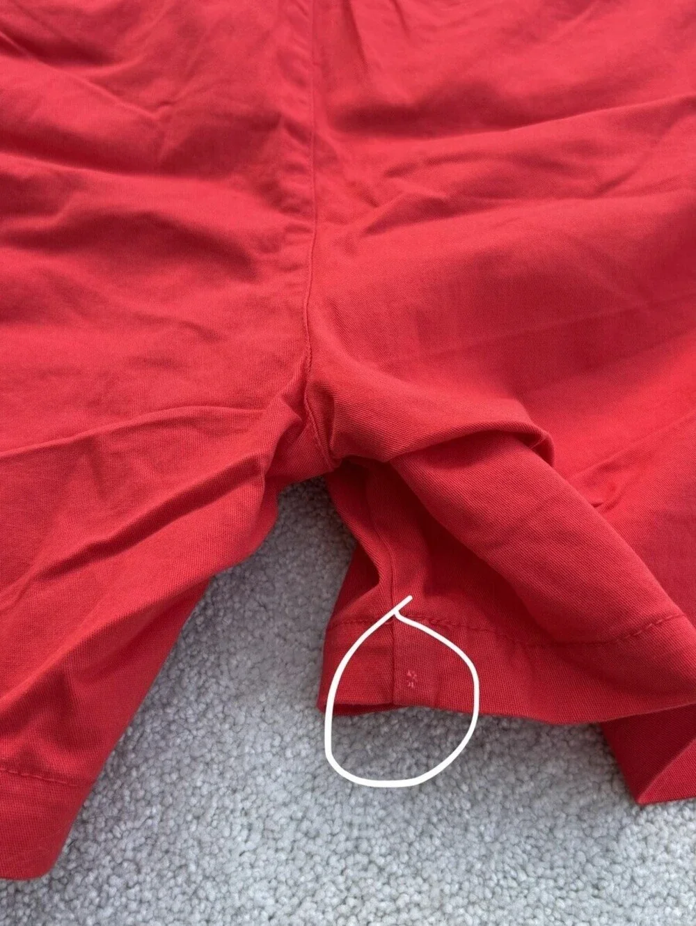 Ellos Women's Bermuda Shorts Red Size 14